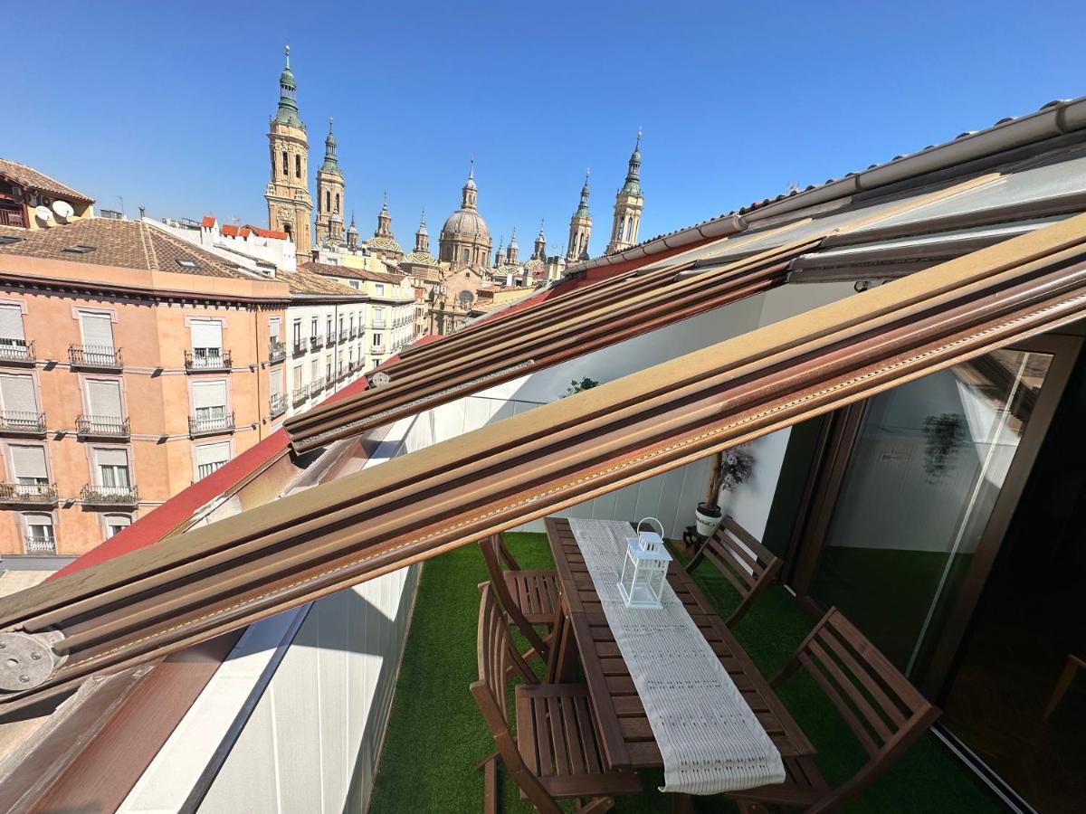 Dos Torres Atico - Solarium Privado En Calle Alfonso I Zaragoza Exterior photo